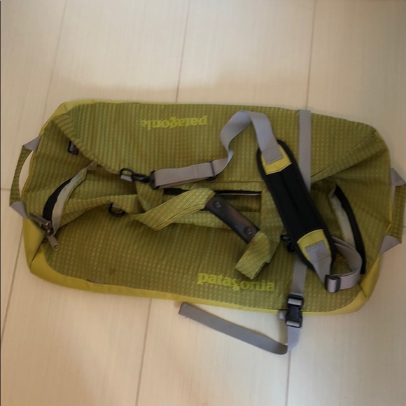 Patagonia Other - PATAGONIA Large Very Durable Lime Green Duffel Bag